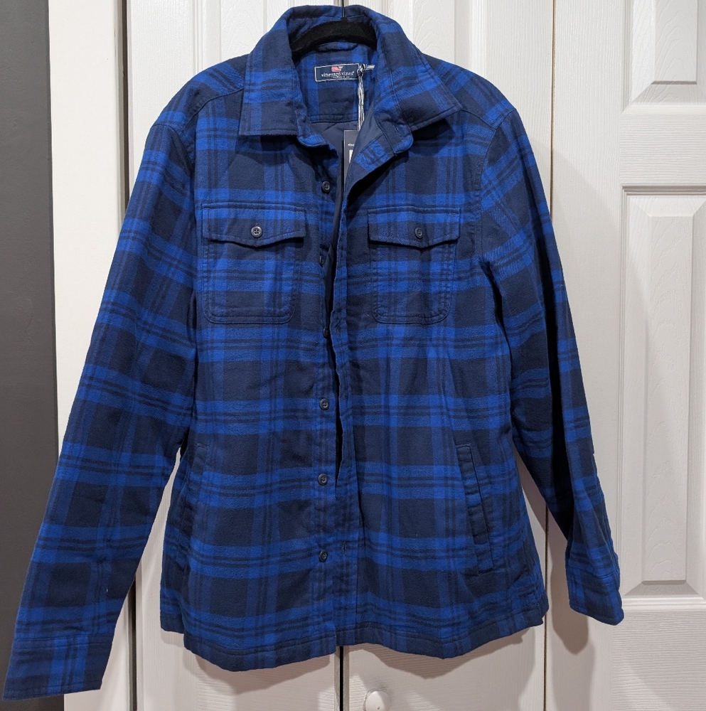 Vineyard Vines Men's Nylon Lined Shirt Jacket